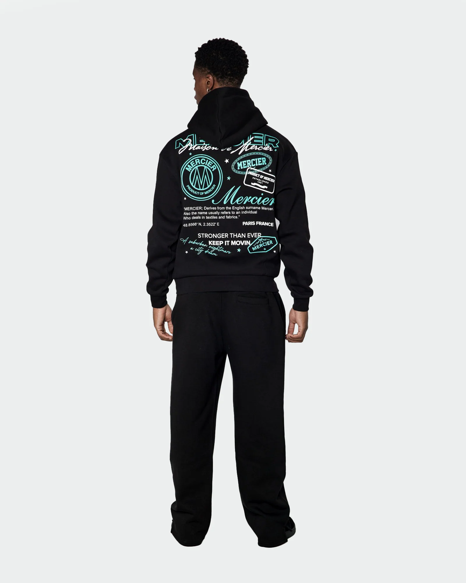 Black Tiffany Caruso 2.0 Relaxed Joggers - Image 12