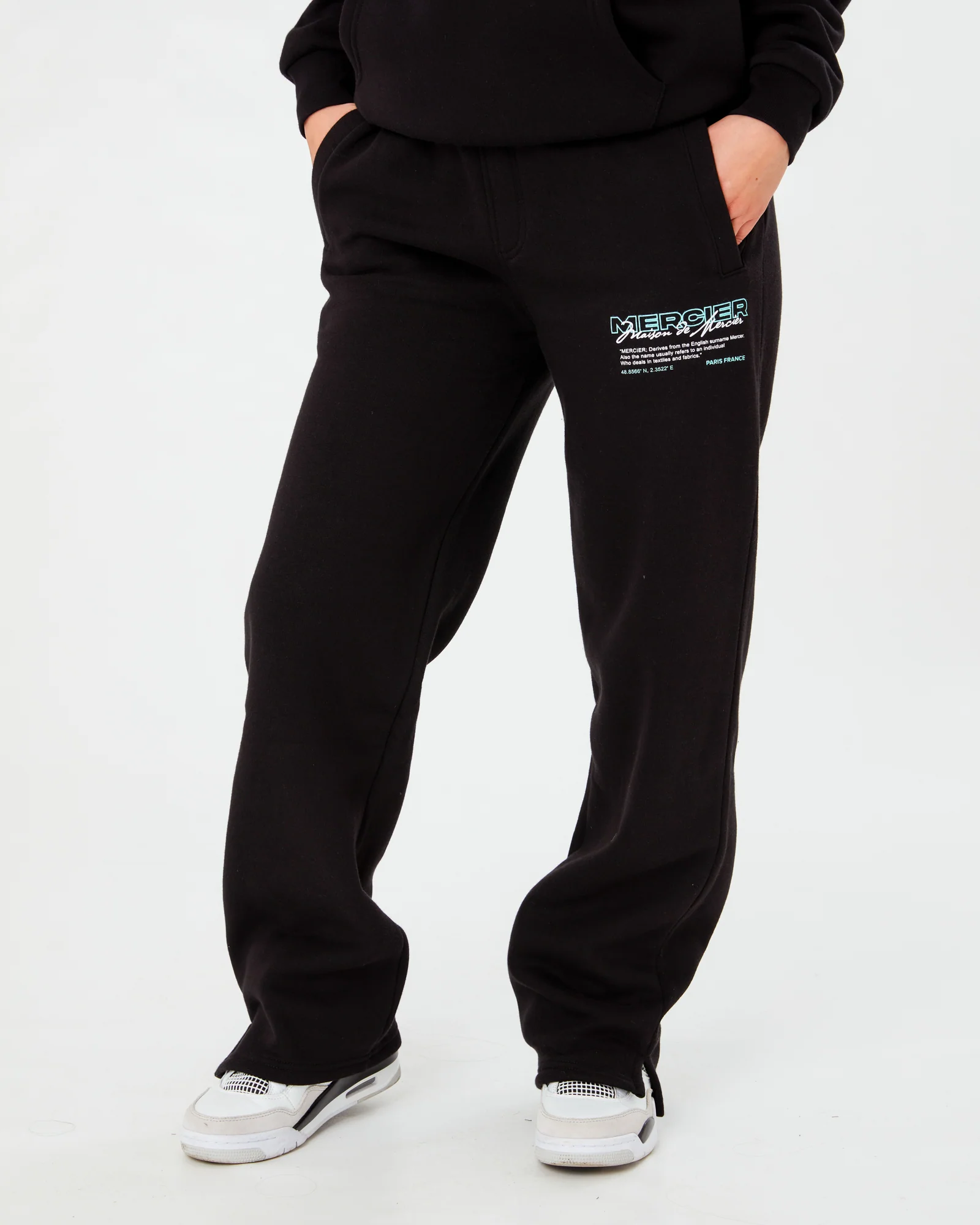 Black Tiffany Caruso 2.0 Relaxed Joggers - Image 3