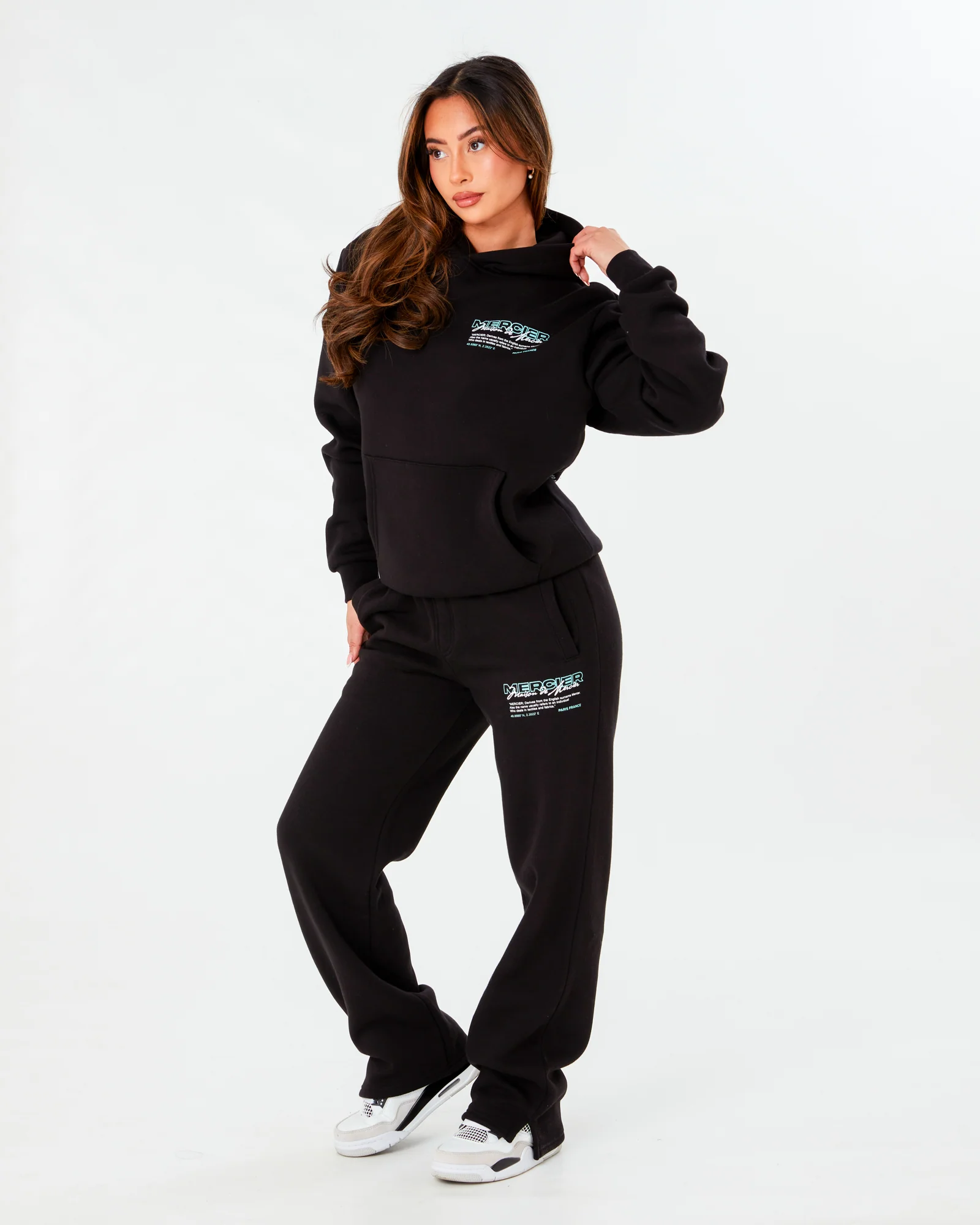 Black Tiffany Caruso 2.0 Relaxed Joggers - Image 5