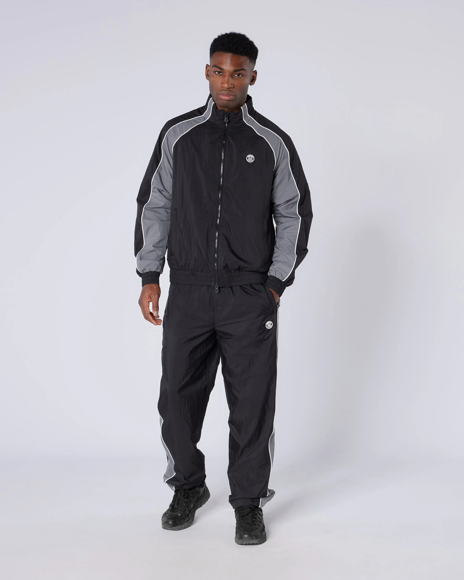 Homerun Track Pants Black Grey