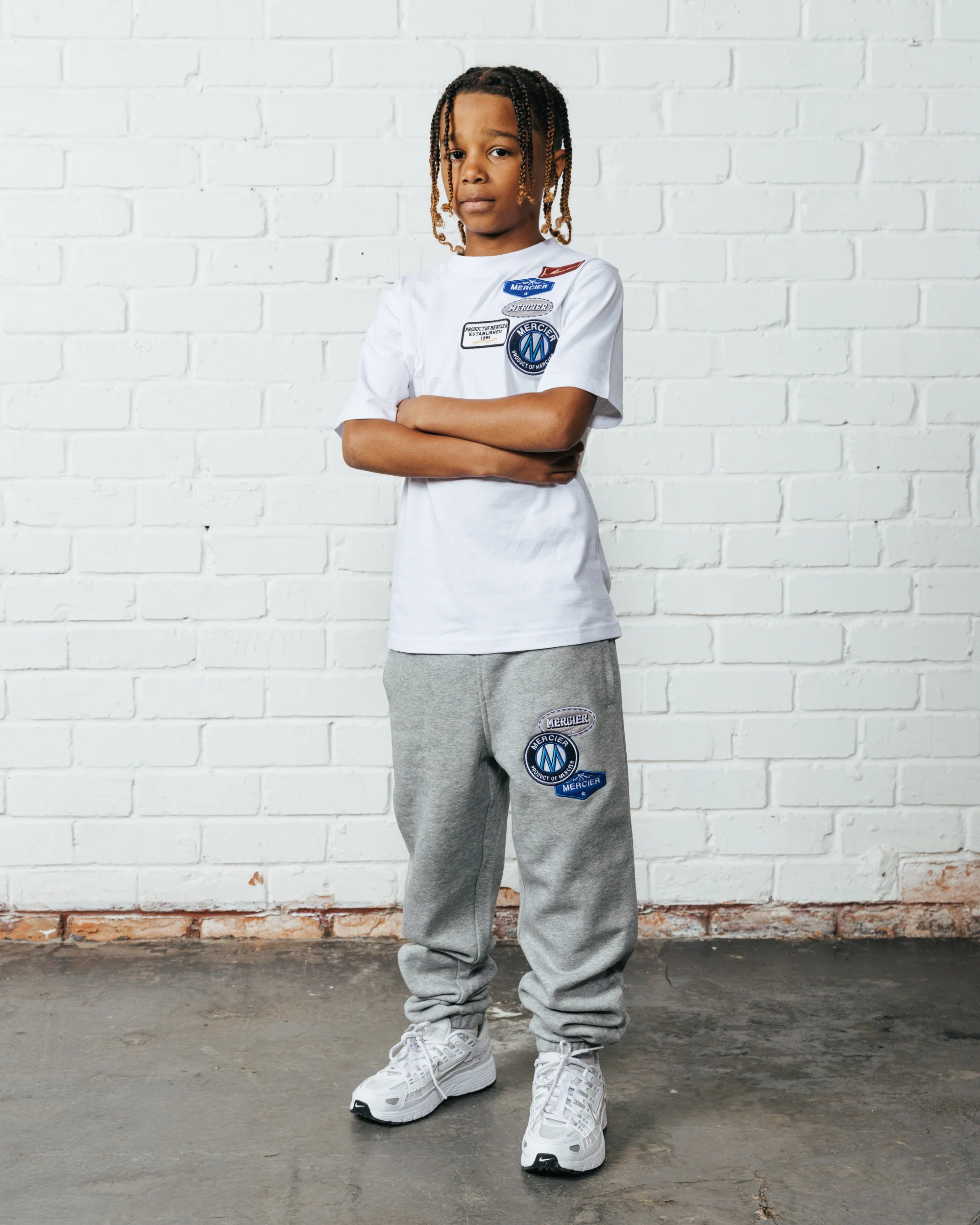 Junior OG Badge Tshirt White - Image 3