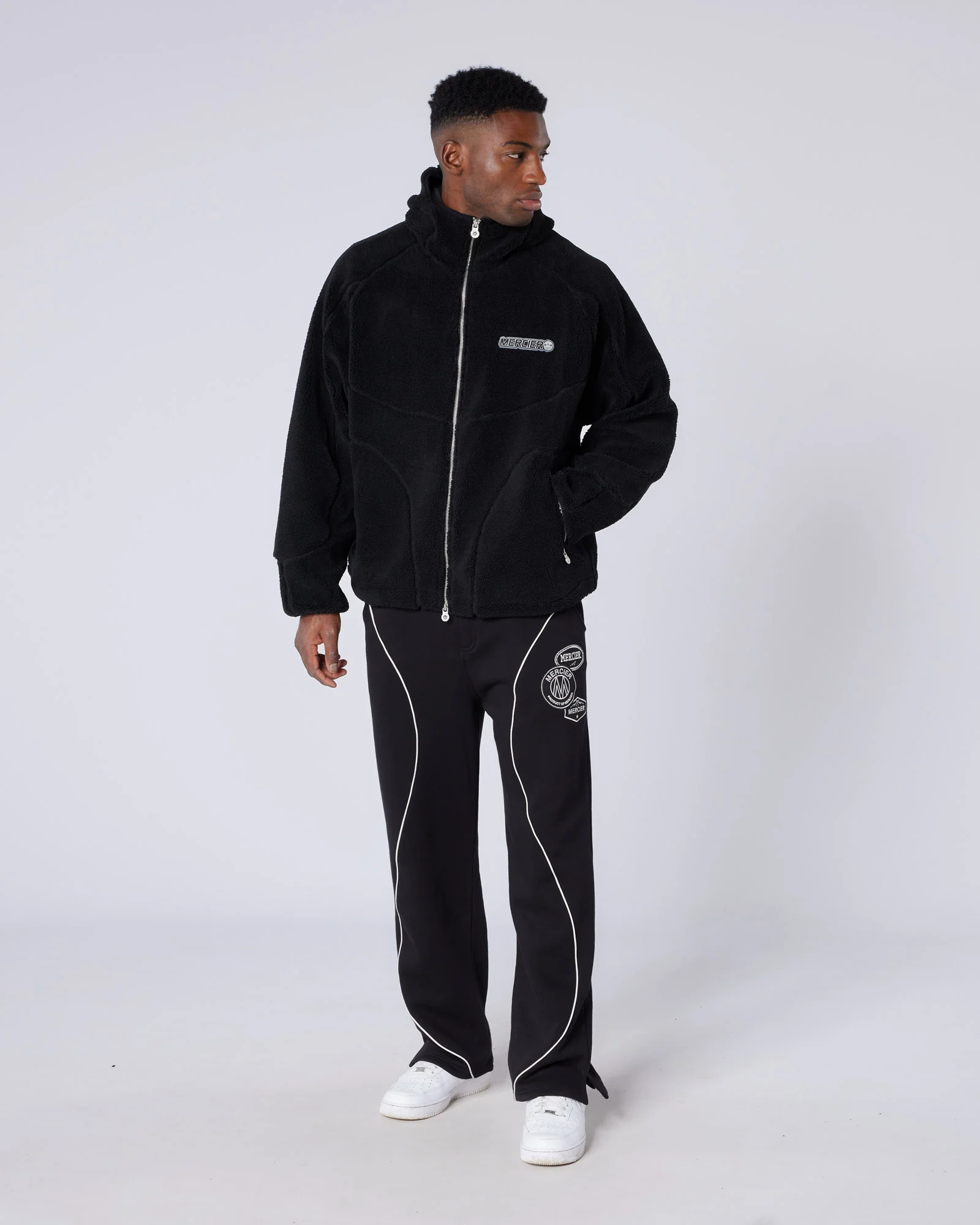 Tempo Borg Jacket Black - Image 4