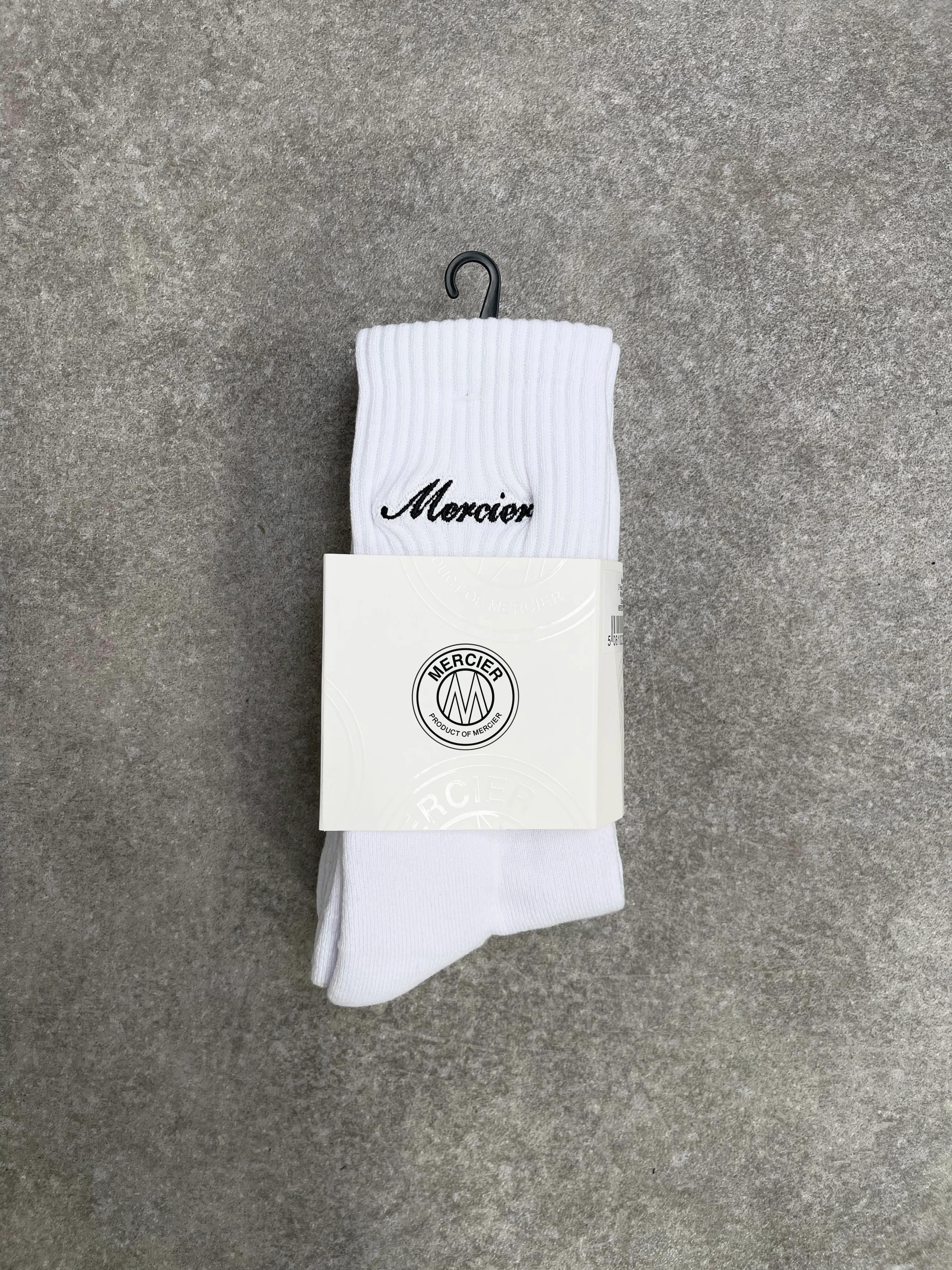 Signature Mercier 2pack Socks White