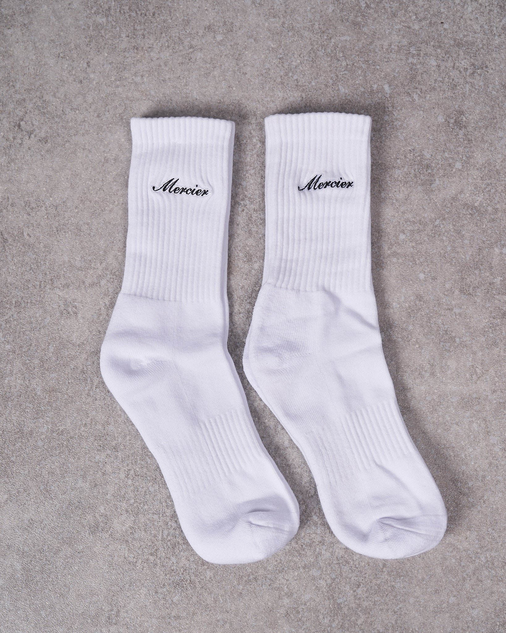 Signature Mercier 2pack Socks White - Image 2